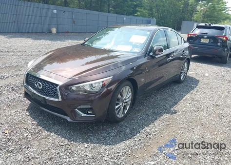 2019 Infiniti Q50 3.0T Luxe из США, поврежденный, VIN JN1EV7AR2KM590200